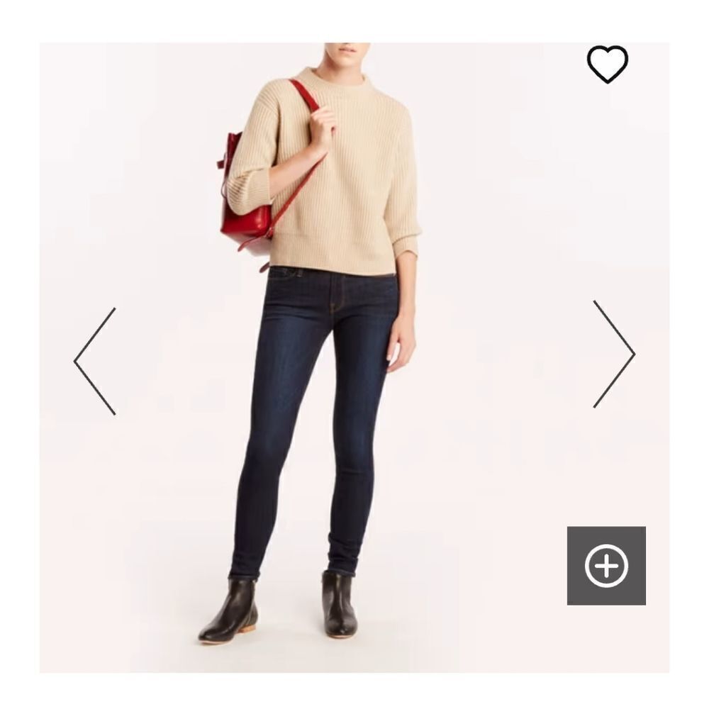 Frame Le Skinny de Jeanne in Marshall Wash Size 25